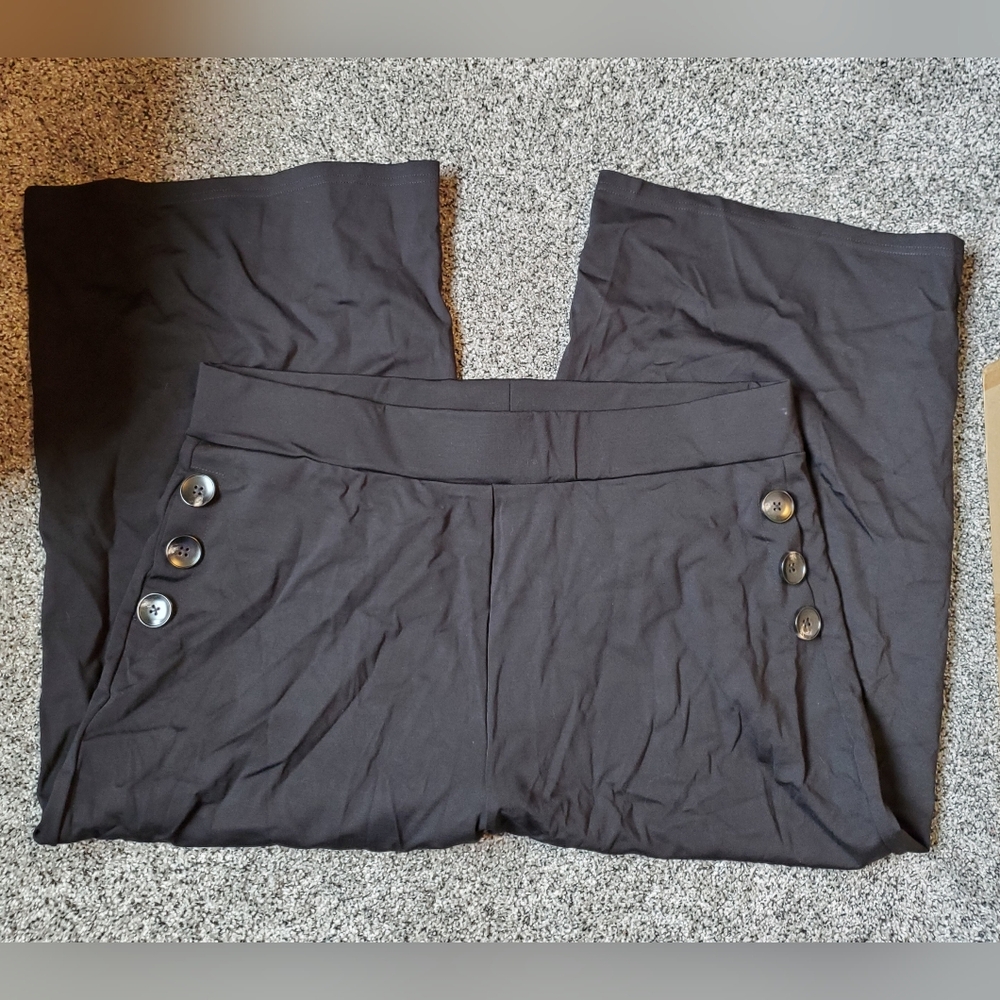 Ginasy Size 2XL Black Pants